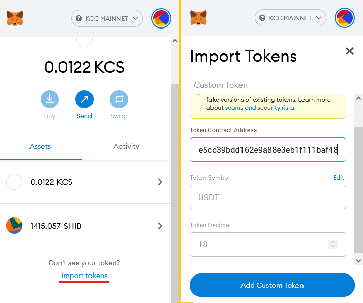 cheapest way to send to kucoin